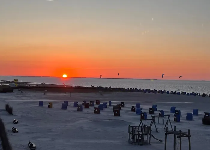 Watt'n Glueck - Sonnige Ferienwohnung Am Meer * Dornumersiel