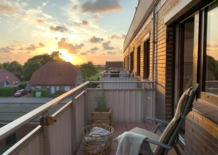 Watt'n Glueck - Sonnige Ferienwohnung Am Meer Dornumersiel